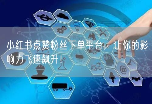 小红书点赞粉丝下单平台，让你的影响力飞速飙升！