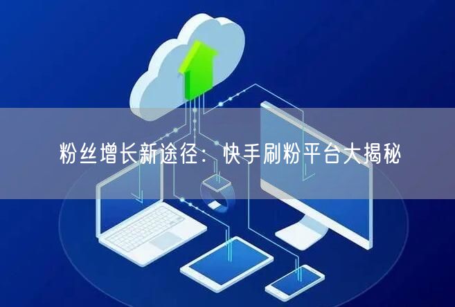 粉丝增长新途径：快手刷粉平台大揭秘