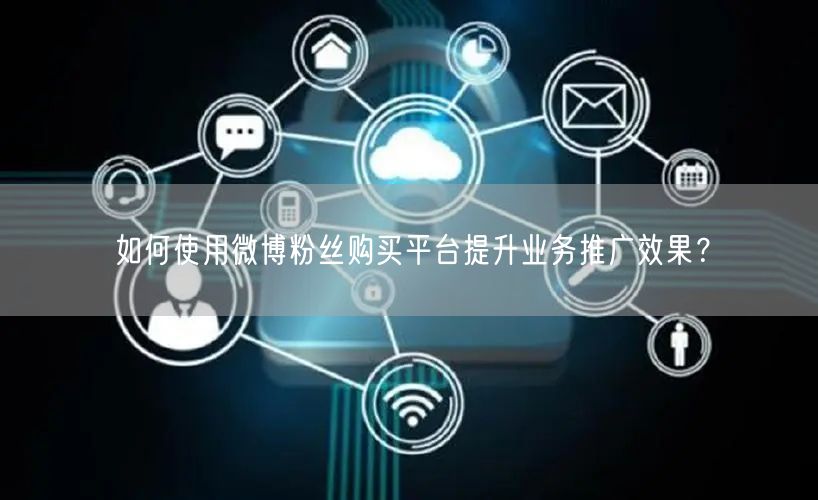 如何使用微博粉丝购买平台提升业务推广效果？