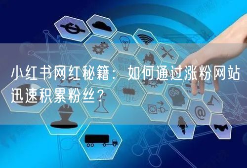 小红书网红秘籍:如何通过涨粉网站迅速积累粉丝?