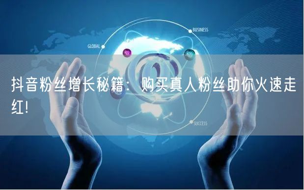 抖音粉丝增长秘籍:购买真人粉丝助你火速走红!