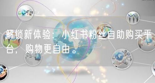 解锁新体验:小红书粉丝自助购买平台,购物更自由。